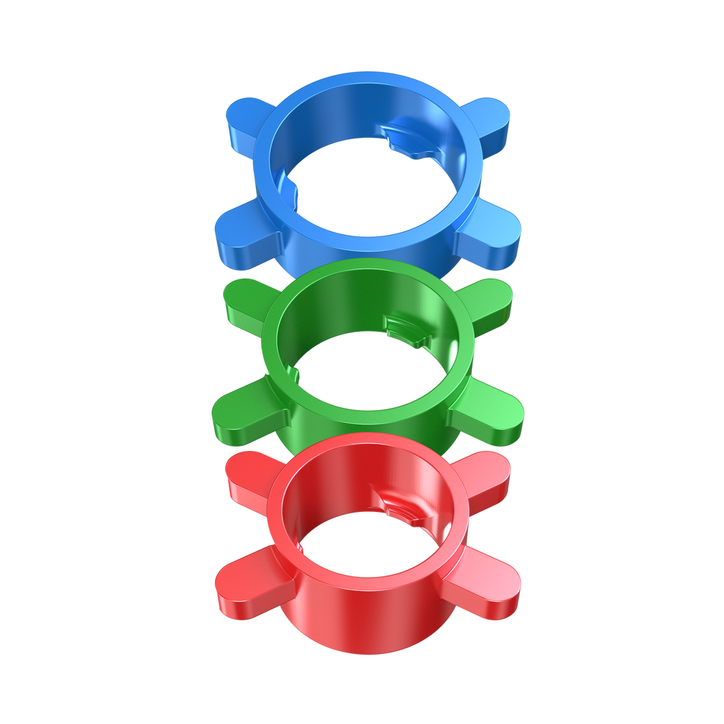 GRS Surgical Rings <br>External Retention Type <br>For  Vacuum/Pressure-Formed Surgical Guides